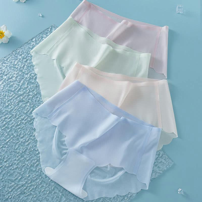 Nahtlose, ultradünne, atmungsaktive Slips mit mittlerer Leibhöhe (3er-Pack)