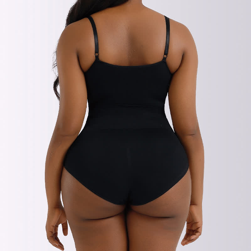 Nahtloser Shapewear-Body mit Hüftlifting in Übergröße, einteilig