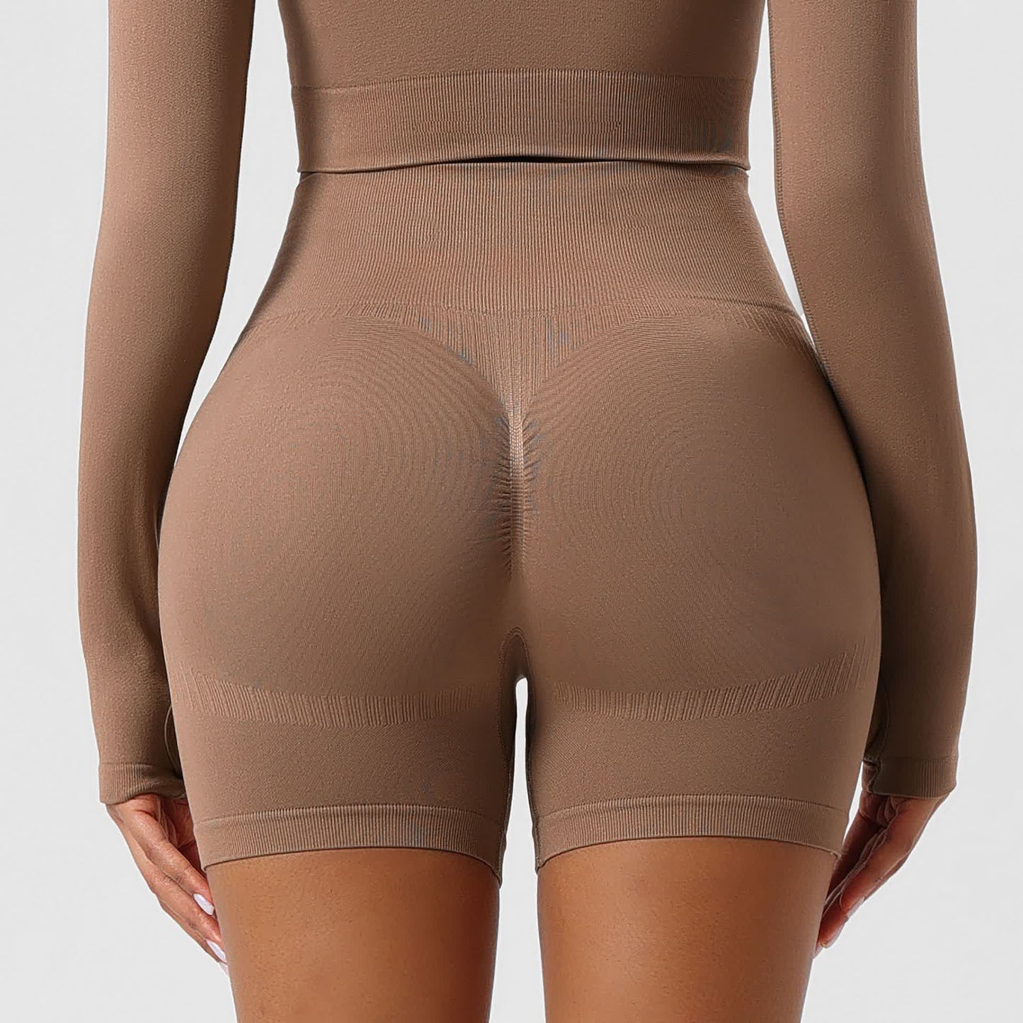 Shapewear-Sicherheitshose mit mittlerer Taille und Hüftlifting