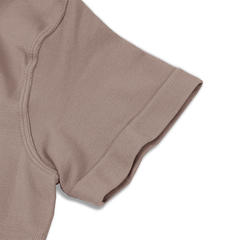 Nahtloses, kurzärmliges Shaping-Top zur Bauchstraffung