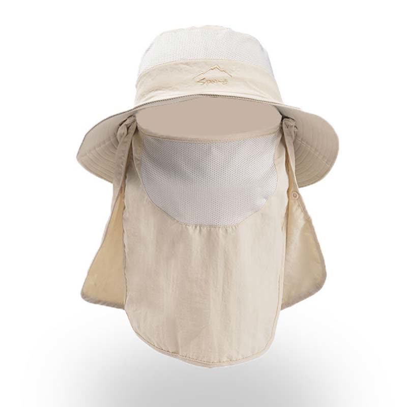 Multifunktionaler Quick Dry Bucket Hat für den Außenbereich - Beige - Einheitsgröße - image 25