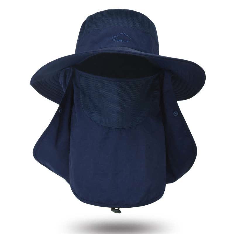 Multifunktionaler Quick Dry Bucket Hat für den Außenbereich - Marineblau - Einheitsgröße - image 13