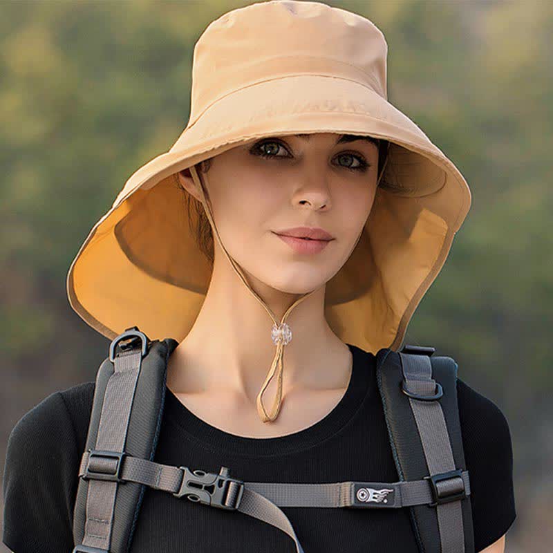 Fischerhut mit breiter Krempe zum Wandern im Freien - image 4