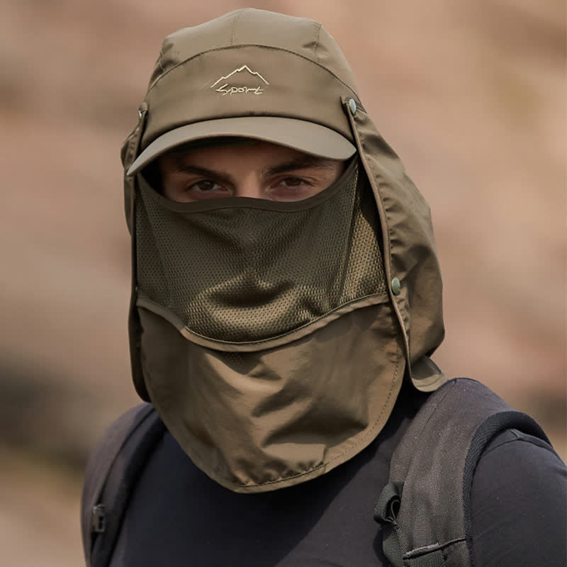 Vielseitig tragbare Baseballkappe mit Sonnenschutz für den Außenbereich - image 7