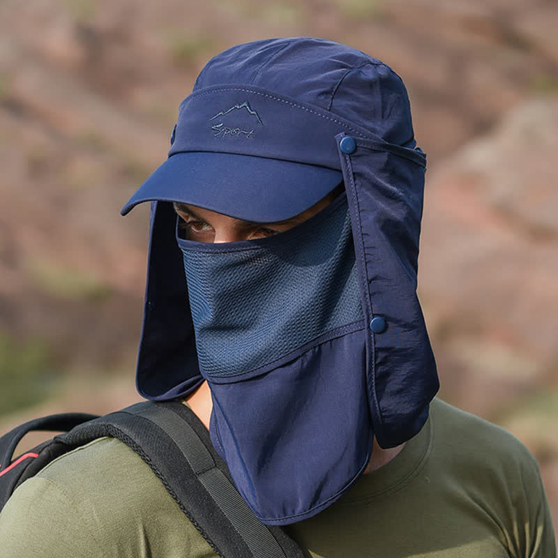 Vielseitig tragbare Baseballkappe mit Sonnenschutz für den Außenbereich - image 5