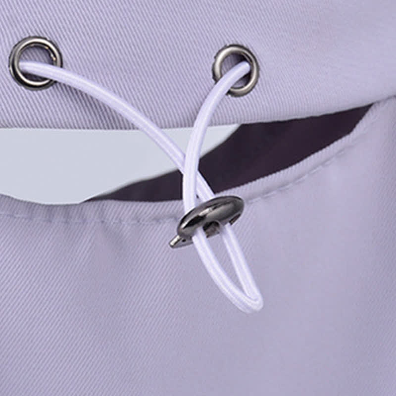 Sonnenschutz-Bucket-Hut mit integriertem Gesichtsschal - image 6