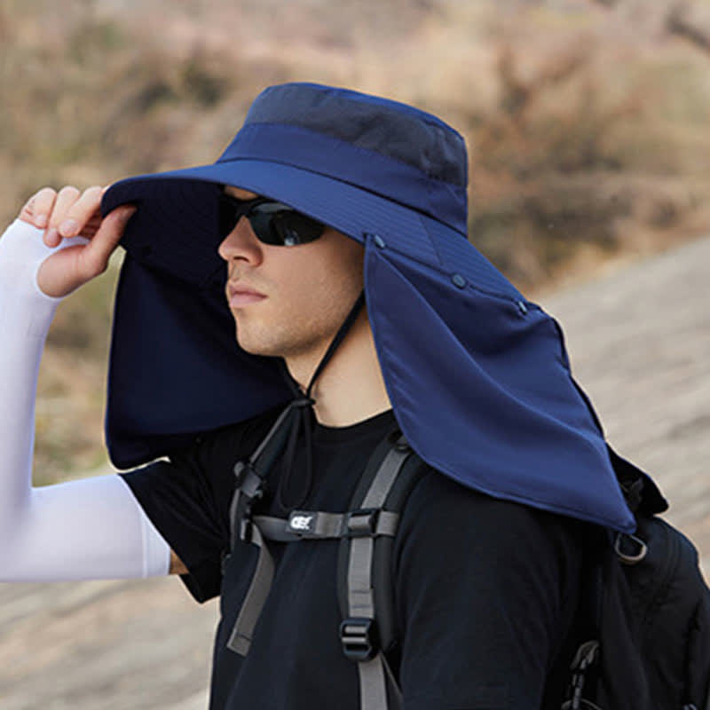 Bucket Hat mit abnehmbarer Nackenklappe - image 13