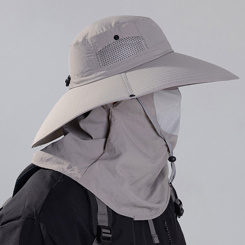 Sonnenschutzmaske für den Außenbereich, Eimerhut - image 3