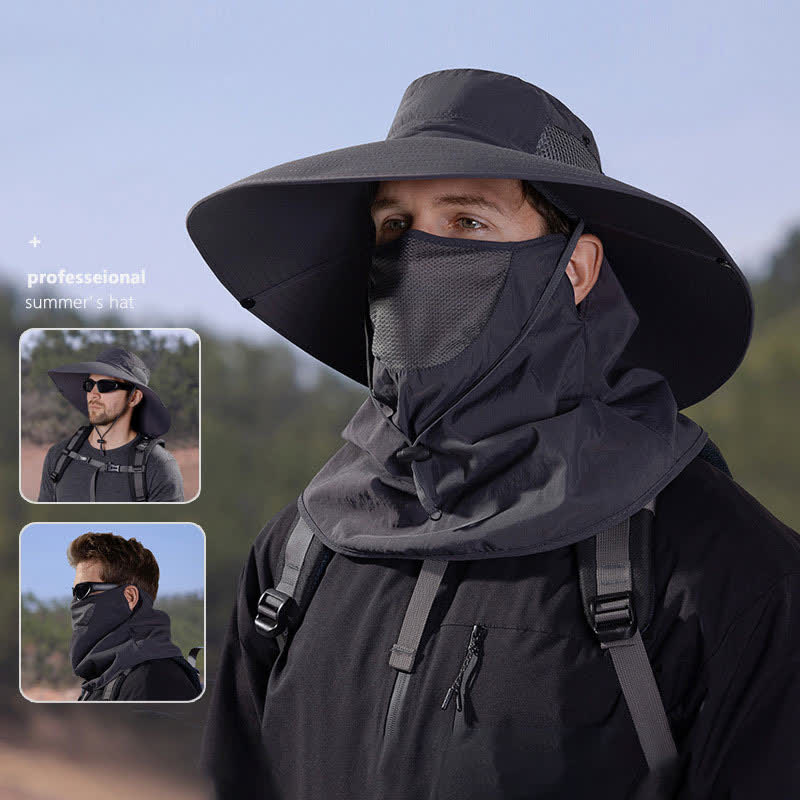 Sonnenschutzmaske für den Außenbereich, Eimerhut - image 0