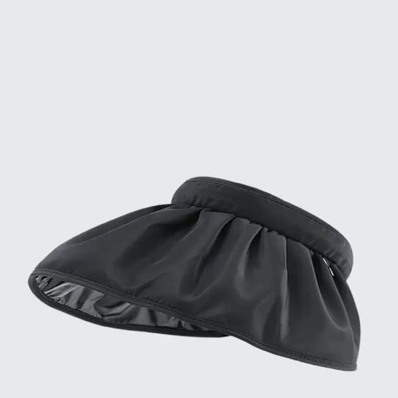 Sonnenhut im Stirnband-Stil mit offener Oberseite und breiter Krempe - Schwarz - Einheitsgröße - image 13