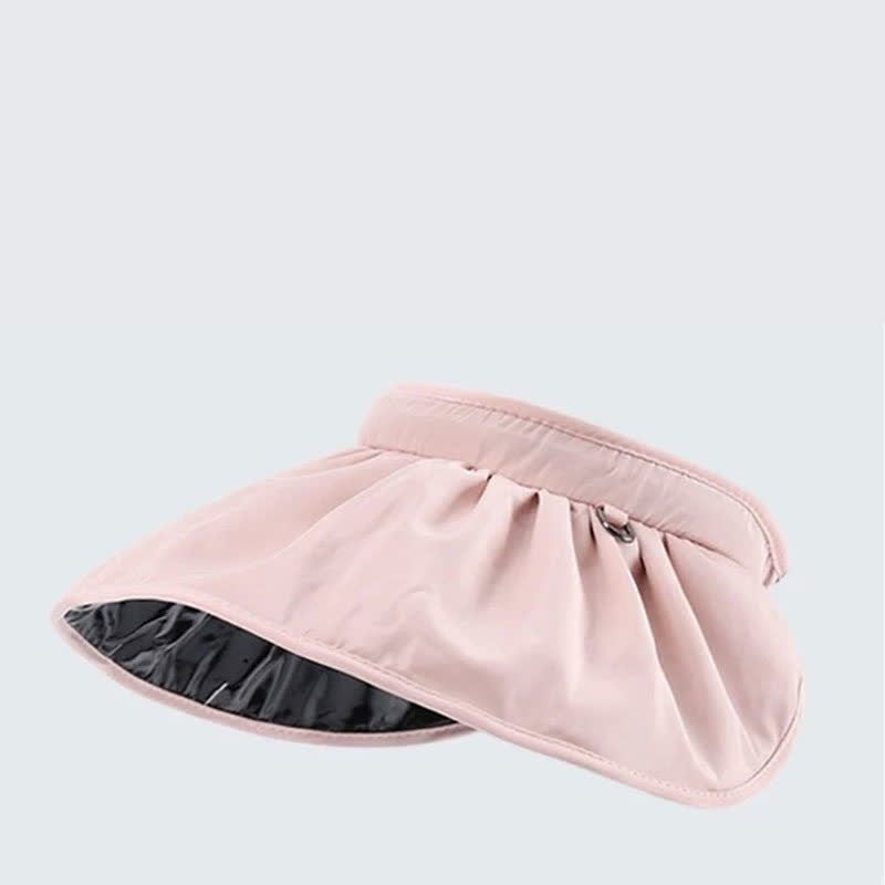 Sonnenhut im Stirnband-Stil mit offener Oberseite und breiter Krempe - Rosa - Einheitsgröße - image 10