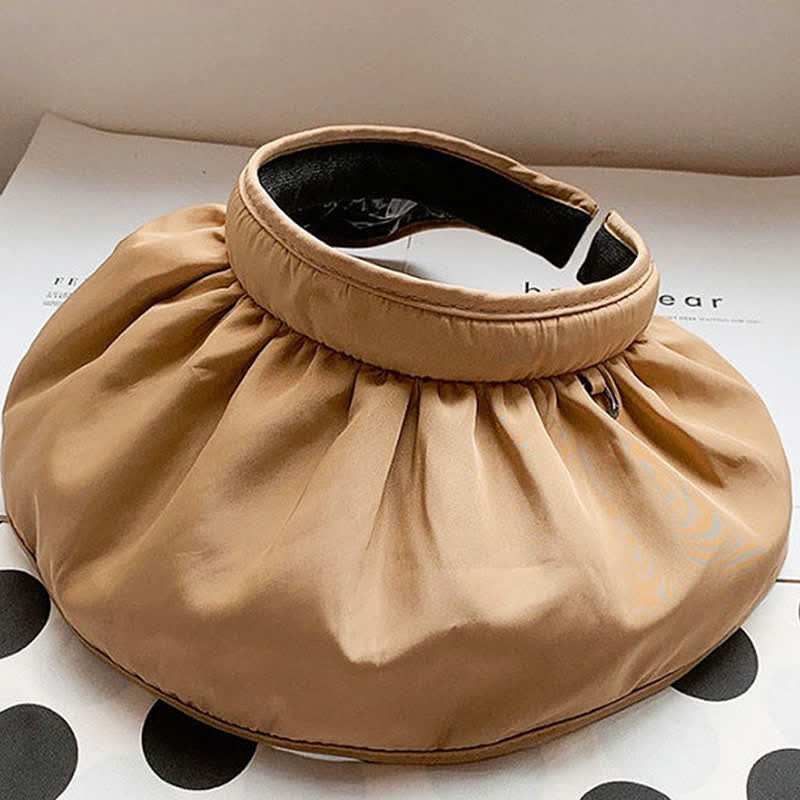 Sonnenhut im Stirnband-Stil mit offener Oberseite und breiter Krempe - image 7