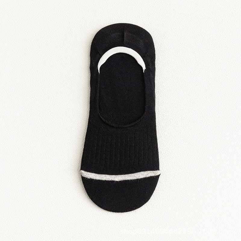 Füßlinge aus Baumwolle mit Fersenhalter (10 Paar) - Schwarz - EU39-45 (US6-11) - image 20