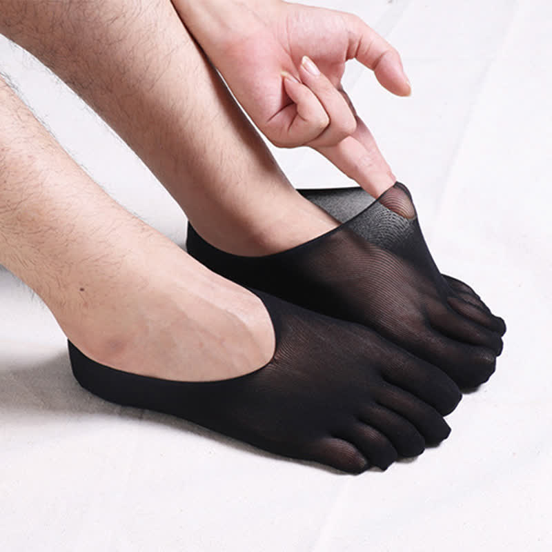 Unsichtbare, dünne, atmungsaktive Zehensocken (4 Paar)