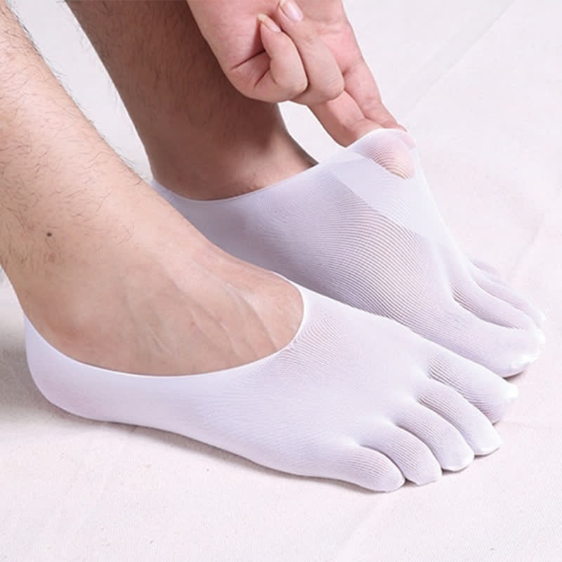 Unsichtbare, dünne, atmungsaktive Zehensocken (4 Paar)