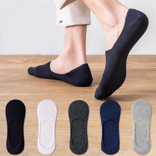 Unsichtbare Baumwollsocken in Übergröße (5 Paar)