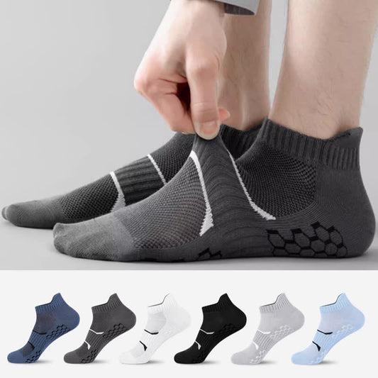 Dünne, einfarbige, atmungsaktive, schweißabsorbierende Socken (6 Paar)