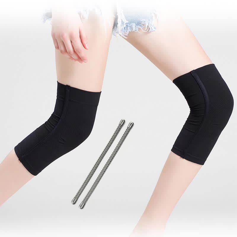 Knieschoner mit Federunterstützung