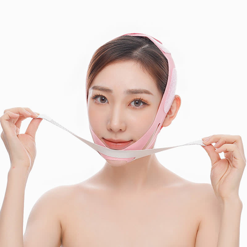 Elastische V-Face-Konturmaske mit elastischem Band