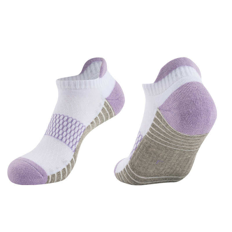 Schweißabsorbierende, atmungsaktive Laufsöckchen aus Baumwolle (6 Paar) - Lila - EU35-40 (US2-7) - image 6