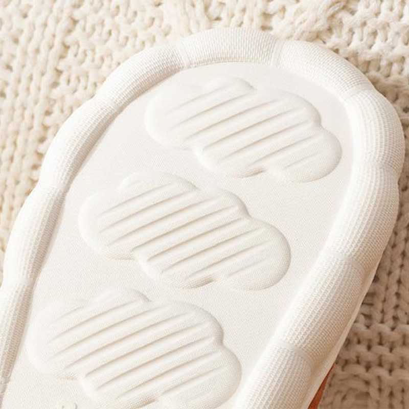 Hausschuhe mit Cartoon-Print, dicker Sohle und geschlossener Rückseite - image 12