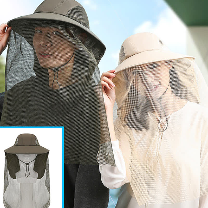 Schützender Outdoor-Bucket-Hut mit breiter Krempe - image 0