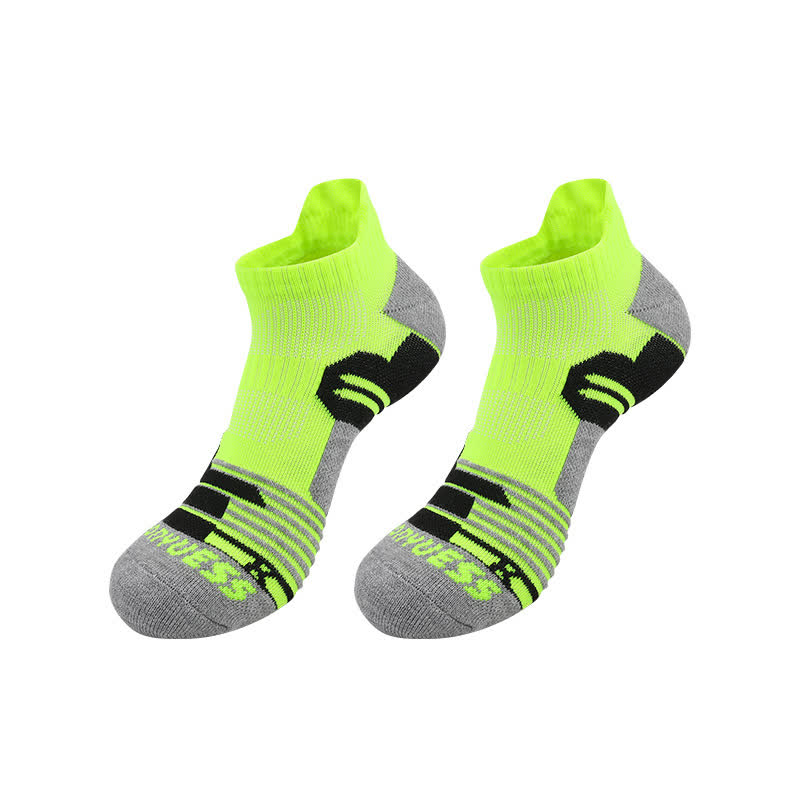 Atmungsaktive Sportsöckchen mit Farbblockstreifen (5 Paar)