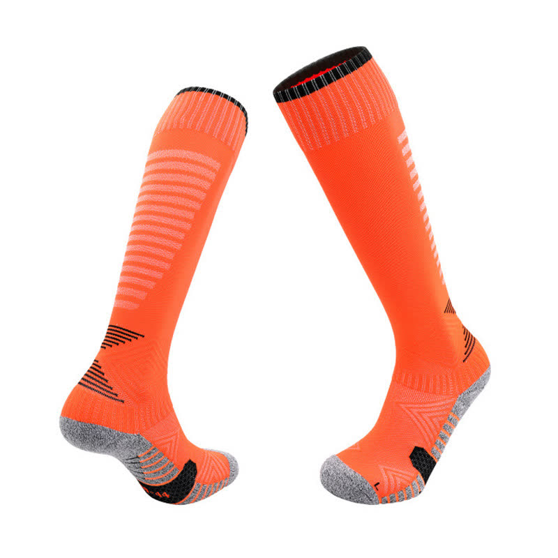 Schweißabsorbierende Fußballkniestrümpfe (5 Paar)