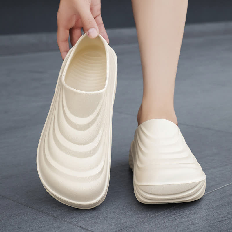 Einfarbige, rutschfeste, wasserdichte Küchenschuhe