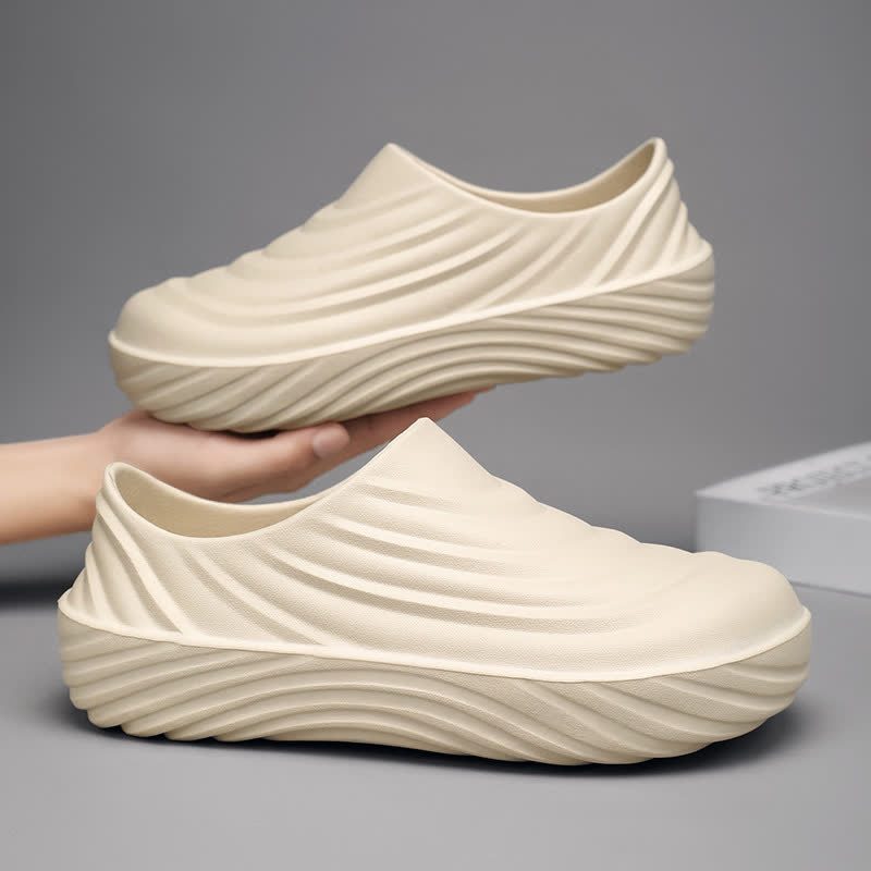 Einfarbige, rutschfeste, wasserdichte Küchenschuhe