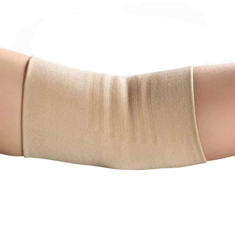 Einfarbige Sport-Kompressions-Ellenbogenbandagen (3er-Pack)