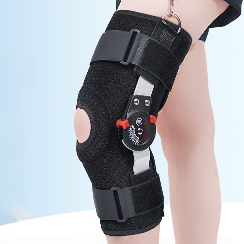 Knieorthese mit einstellbarem Beugewinkel