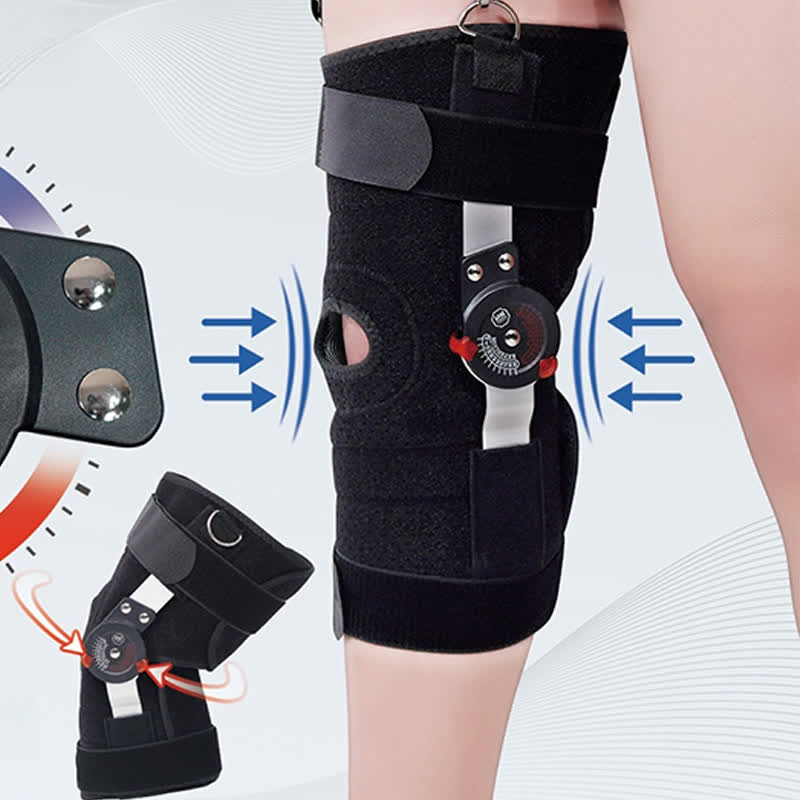 Knieorthese mit einstellbarem Beugewinkel