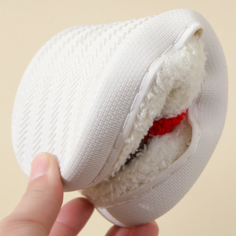 Bequeme Hausschuhe in Übergröße mit buntem Muster - image 11