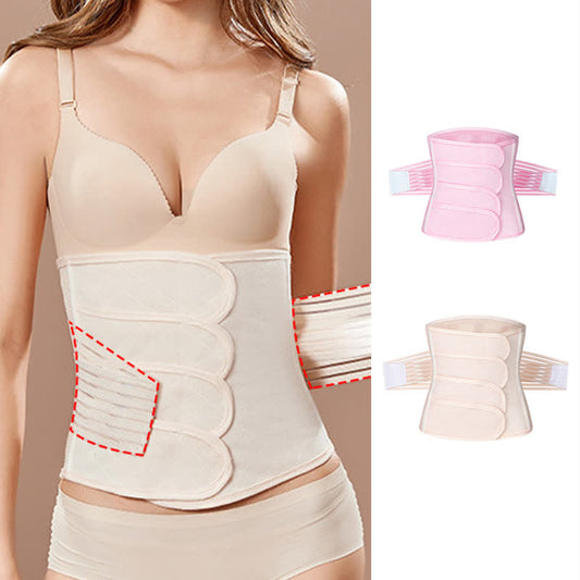 Einfarbiger Taillengürtel mit Klettverschluss