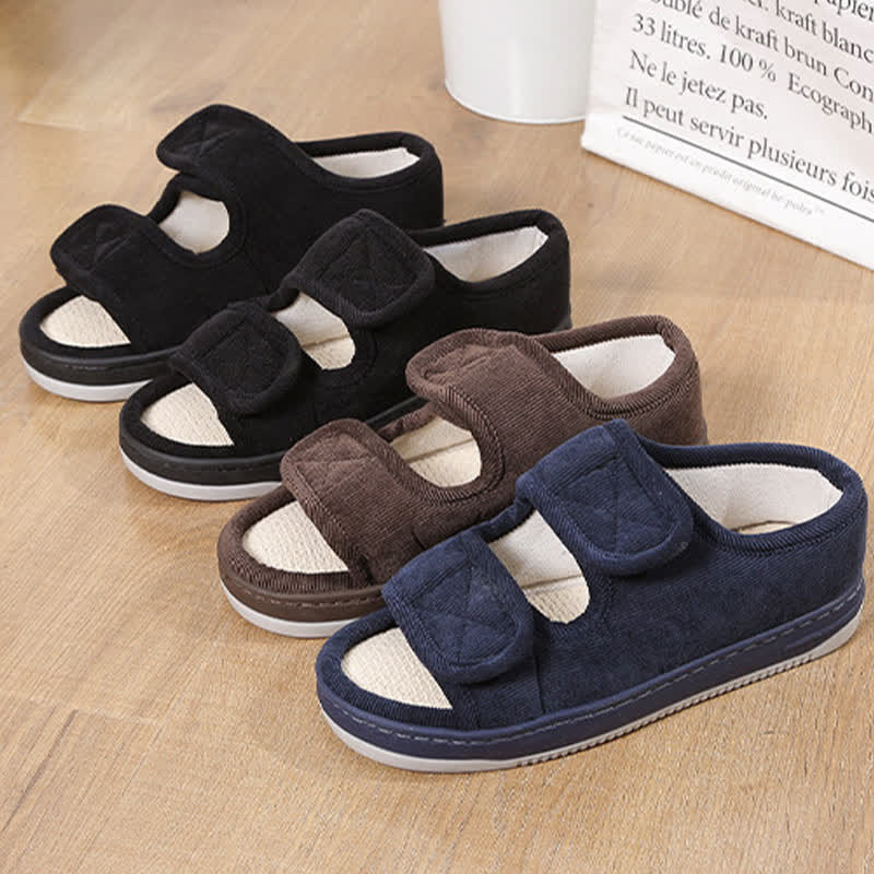 Verstellbare, rutschfeste Hausschuhe in Übergröße - image 3