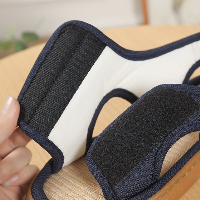 Verstellbare, leicht anzuziehende, rutschfeste Hausschuhe in Übergröße - image 7