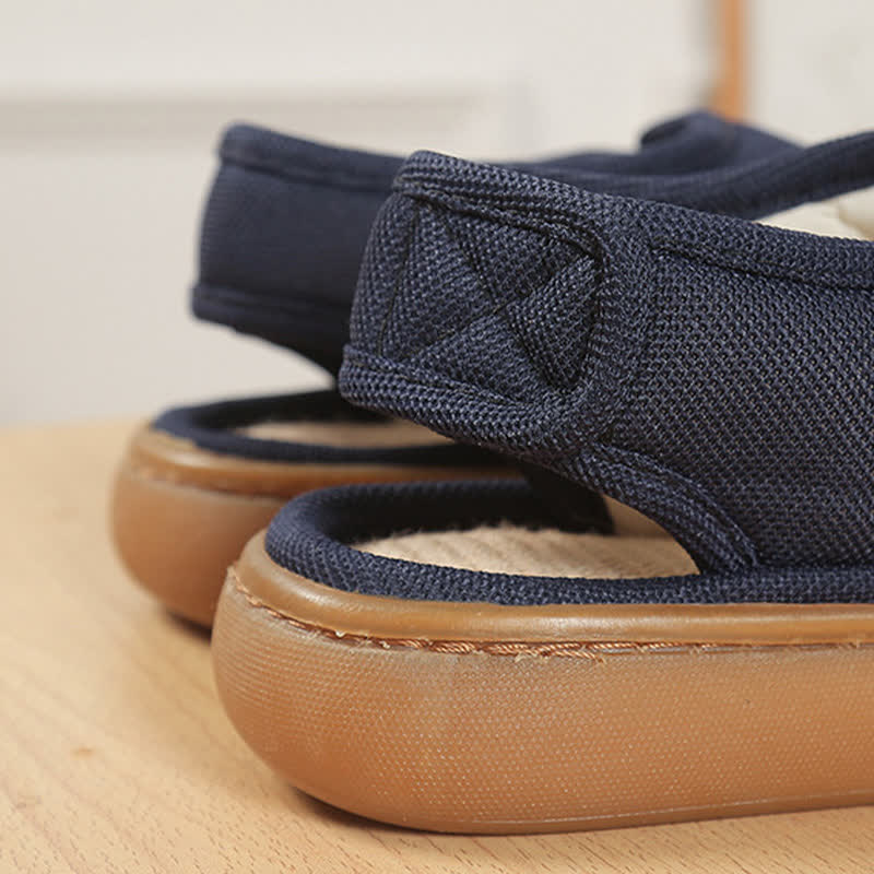 Verstellbare, leicht anzuziehende, rutschfeste Hausschuhe in Übergröße - image 8