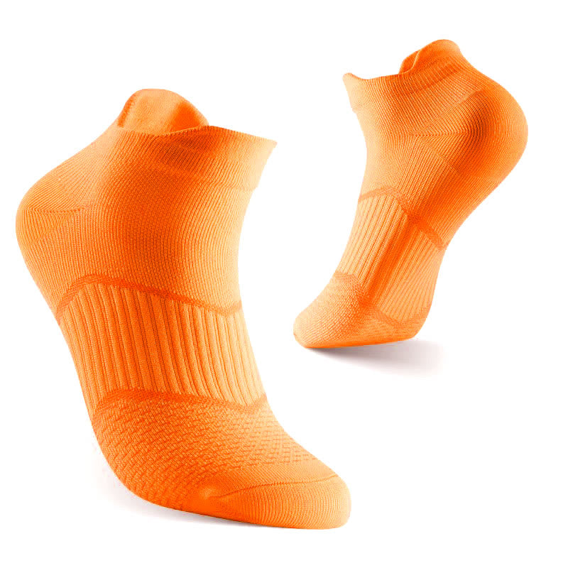 Schnelltrocknende Knöchel-Kompressionssocken in Übergröße für Fitness (8 Paar) - Orange - EU37-45 (US4-11) - image 8