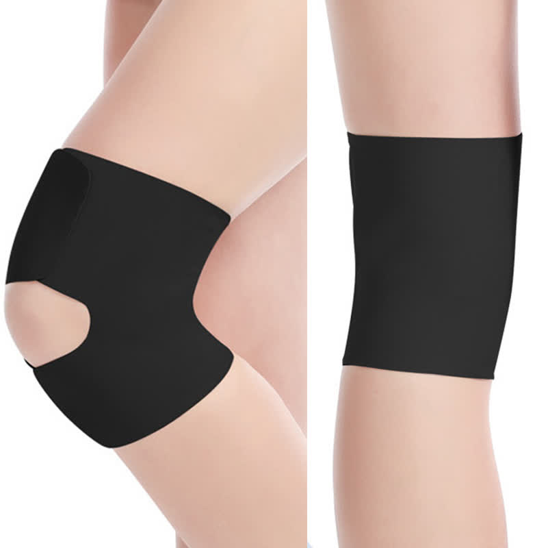 Leichte, verstellbare Sport-Knieschoner mit Klettverschluss