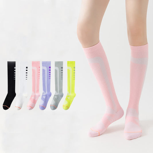 Kompressions-Kniestrümpfe mit Grafikdruck (6 Paar)