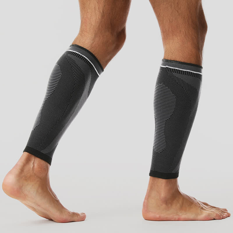 Elastische, gestrickte Sport-Kompressions-Wadenmanschetten