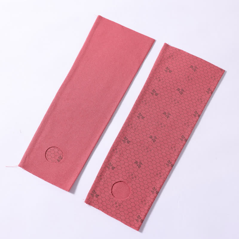 Thermochrome Wadenwärmer mit Steigbügel - Rosa - XL - image 16