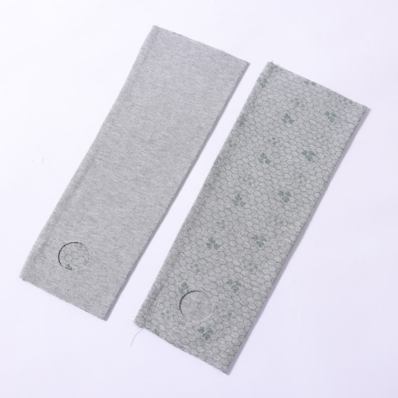 Thermochrome Wadenwärmer mit Steigbügel - Hellgrau - XL - image 17