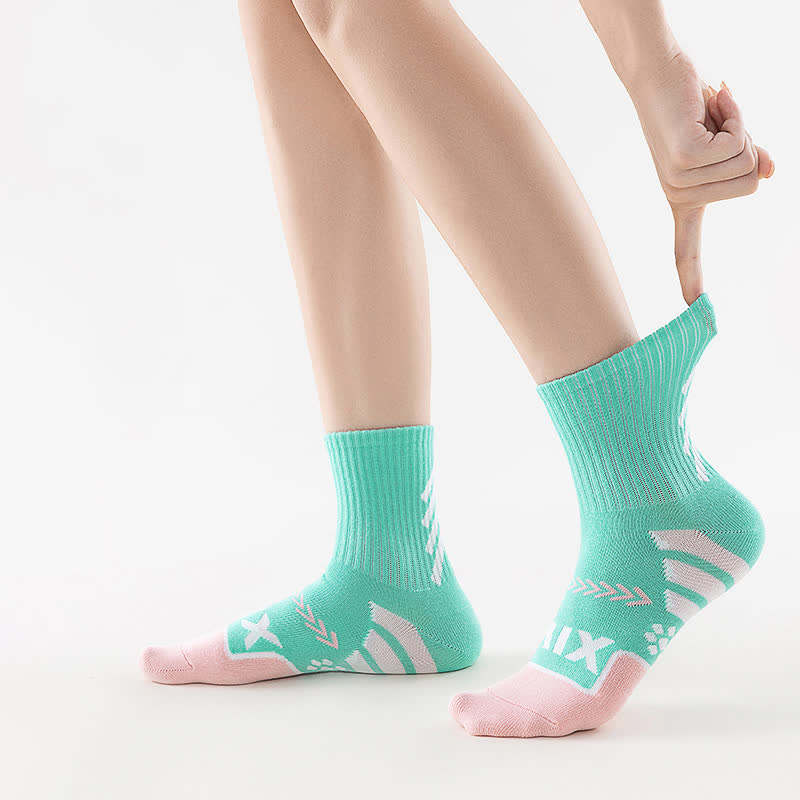 Knöchelkompressionssocken mit Zahlengrafik-Aufdruck (8 Paar)