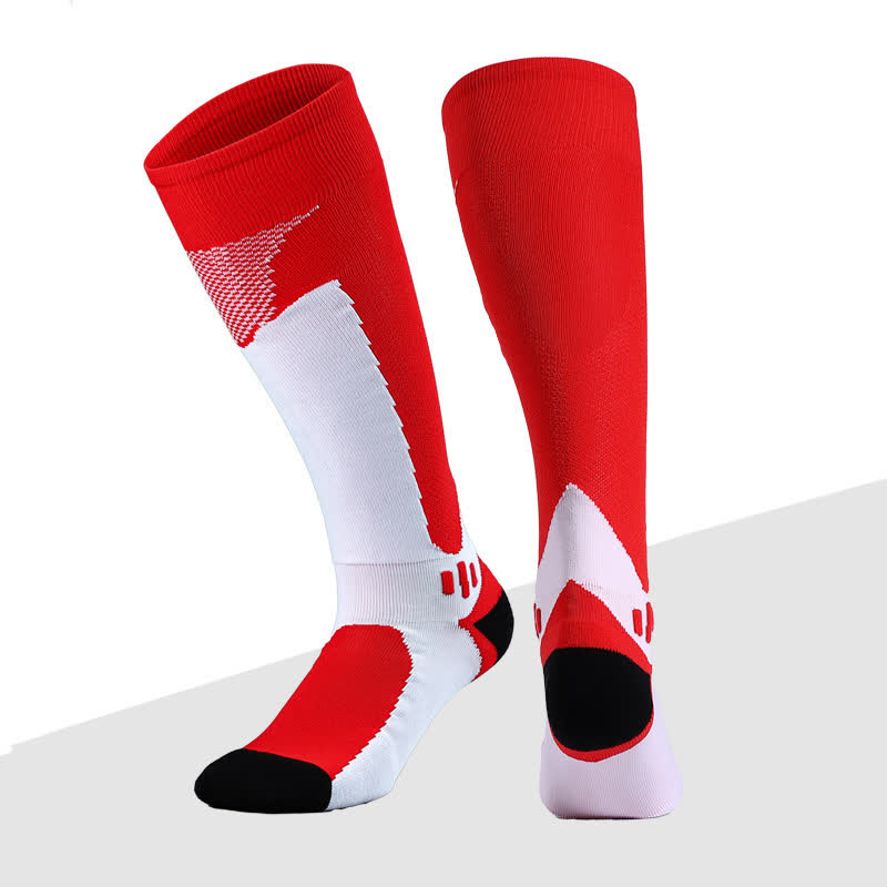 Fußball-Sport-Kompressions-Kniestrümpfe (6 Paar)