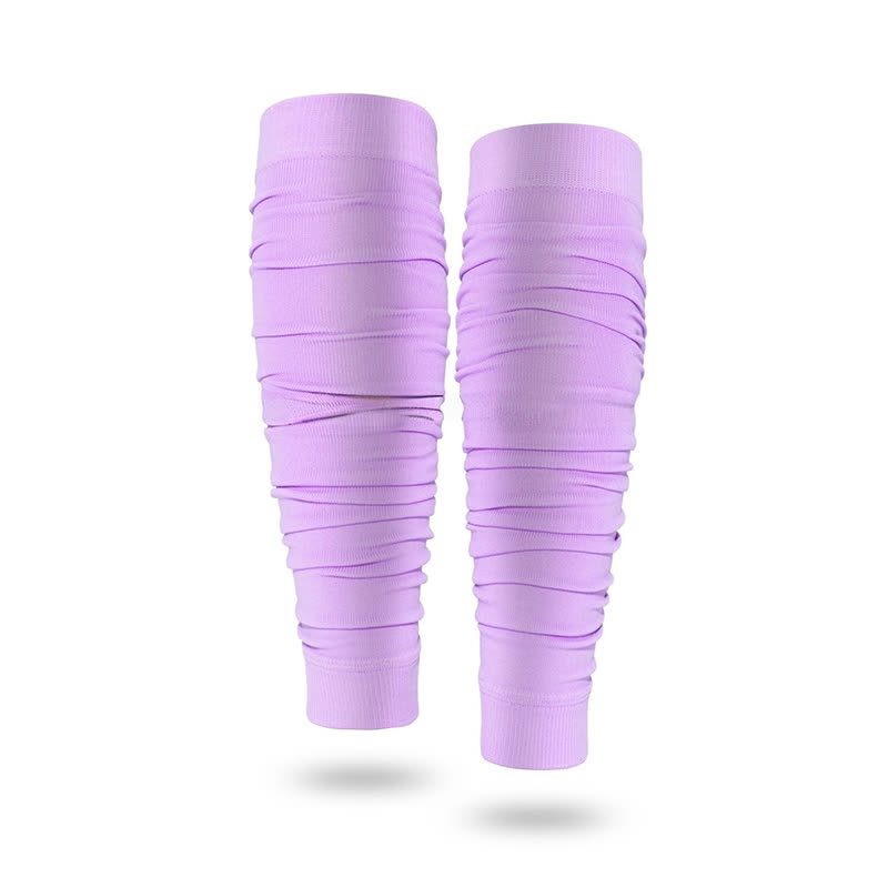 Gerüschte Kompressions-Wadenmanschetten für den Außenbereich