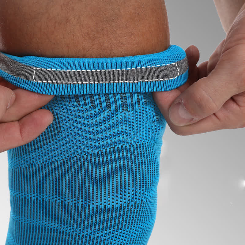 Gestrickte, atmungsaktive, hochelastische Sport-Knieschützer
