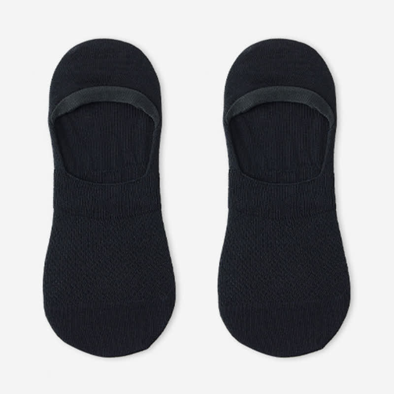 Rutschfeste Silikon-Fersensocken aus Mesh-Baumwolle (7 Paar)