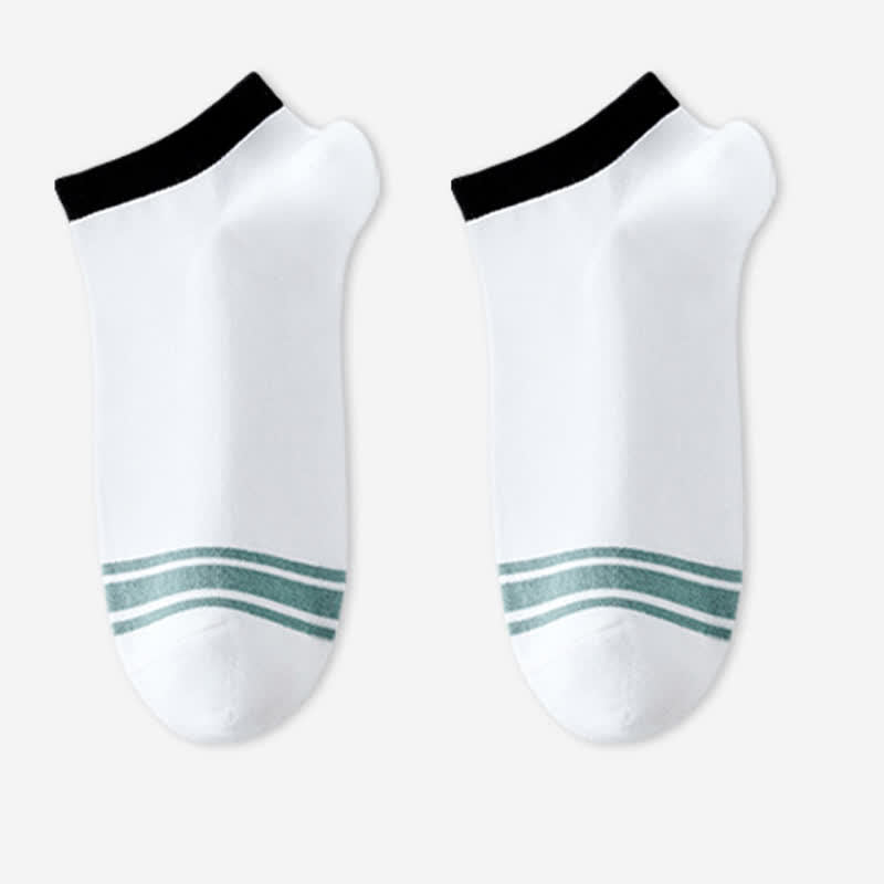 Hochelastische antibakterielle Söckchen aus reiner Baumwolle (6 Paar)
